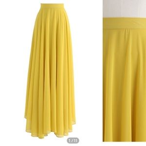 Chicwish maxi skirt